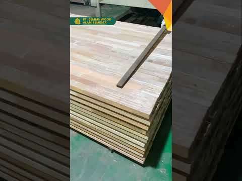 The process of making Finger Joint Laminated Board products