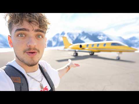 FLYING IN A $40,000,000 PRIVATE JET!!