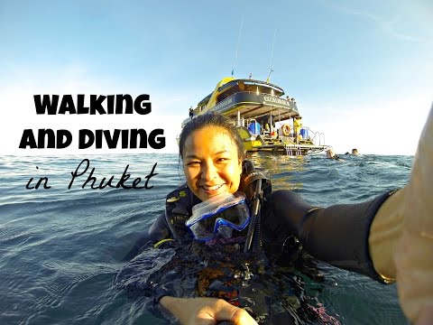 Walking and Diving in Phuket