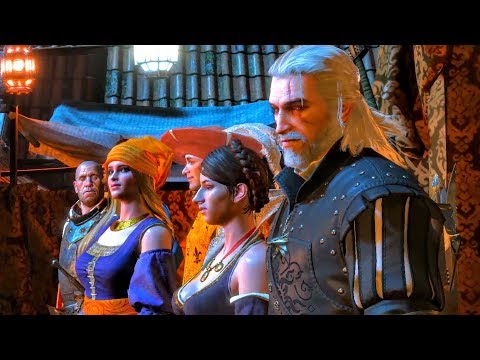 Geralt and Priscilla's Play: 2 Versions (Irina Renarder, Maxim, Abelard | Witcher 3)