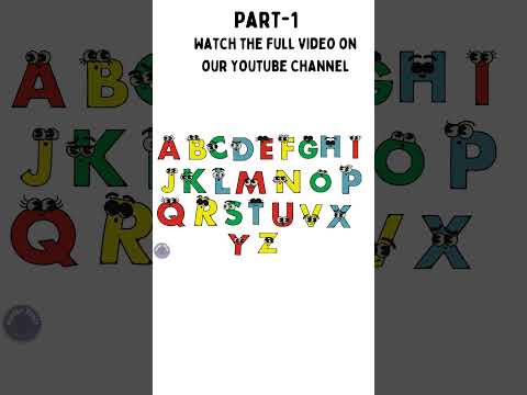 ABC Phonics Song | ABCs Song for Kids | Nursery Rhymes | Part-1 #nurseryrhymes #kinderroots