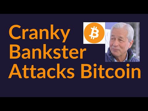 Cranky Bankster Attacks Bitcoin