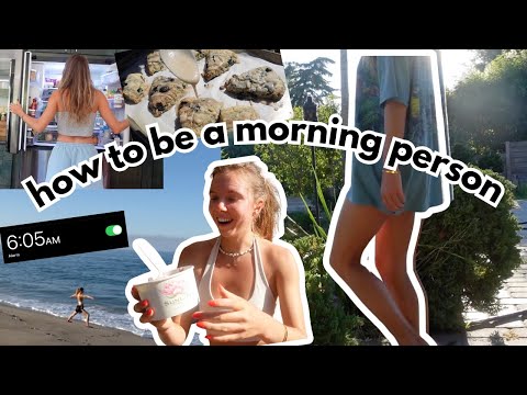 get ready with me | productive & calm morning habits & how to be a morning person 🌅