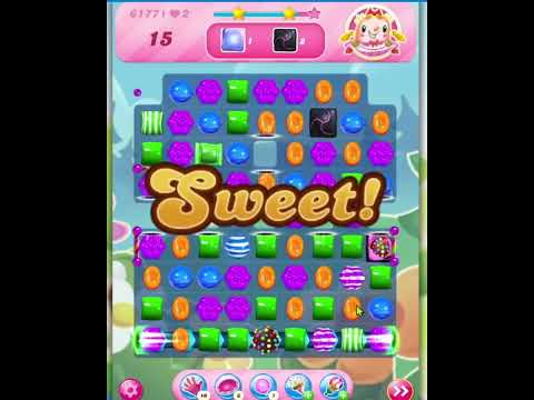 Candy Crush Saga Level 6177 | No Boosters