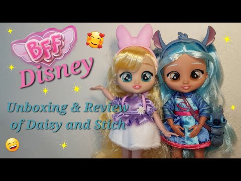 BFF Disney Dolls Daisy and Stitch |Unboxing & Review|