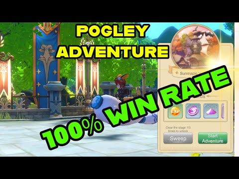 Draconia Saga - Pogley Adventure 100% WIN RATE