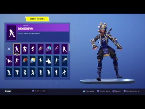 My New Skin "Hime" & Free Boogie Down Emote Showcase - Fortnite Battle Royale