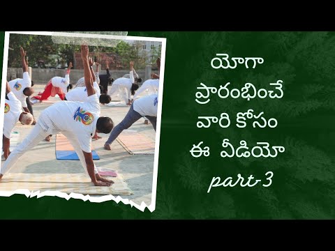 యోగాకొత్తగా చేసే వారికోసంpart -3#yogaforbeginners #standing position asanas#yogaathome #sky#tekkali