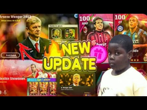 finally v4.1.0 update is Here 😍🔥 GOAT cards,New manager pack , free epic ,new event |efootball 2025