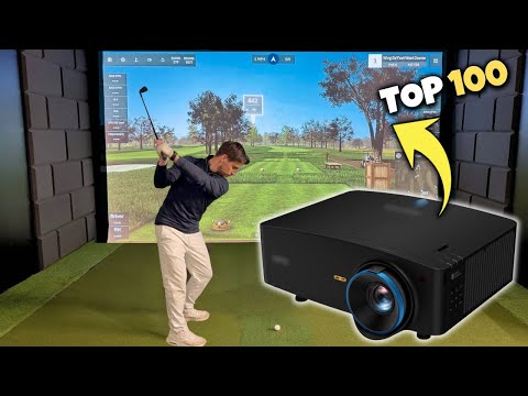 The Best 4K Golf Simulator Projector in 2024? BenQ LK954ST | GSPRO