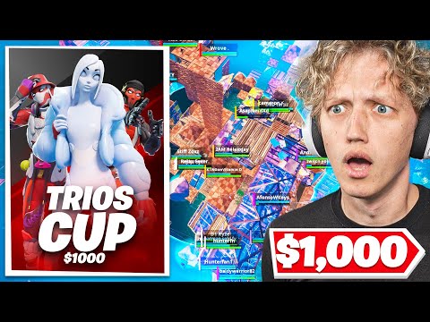 I Hosted a $1000 TRIOS Tournament In Fortnite! (Season 3)