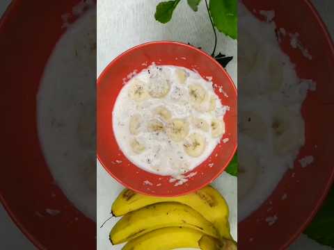 Fasting &Weight Gain Recipe #fasting #weightgain #milk #banana #easyrecipe #shorts #trendingshorts