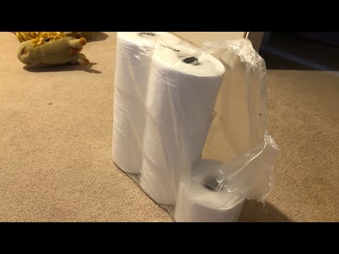 My stash of toilet paper