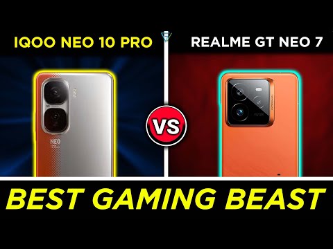 🔥 IQOO NEO 10 PRO vs REALME GT NEO 7 - Best Gaming Smartphone Under ₹37000