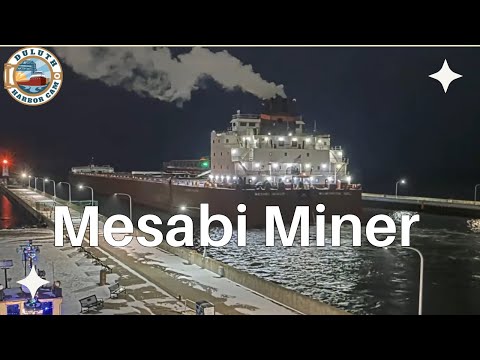 Mesabi Miner departed Duluth 12/04/2024