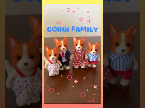 Corgi Family 🐕 #sylvanianfamilies #calicocritters