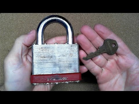 [135] Master Lock No 19 Completely Disassembled