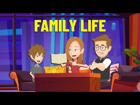 Family Life Conversation | Practice English Speaking and Listening with Motivational Story