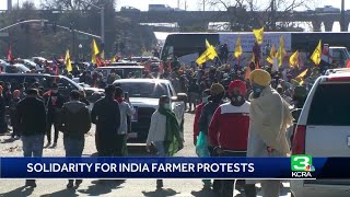 ‘It affects the lives of so many people’: Indian farmers’ protest heads to State Capitol