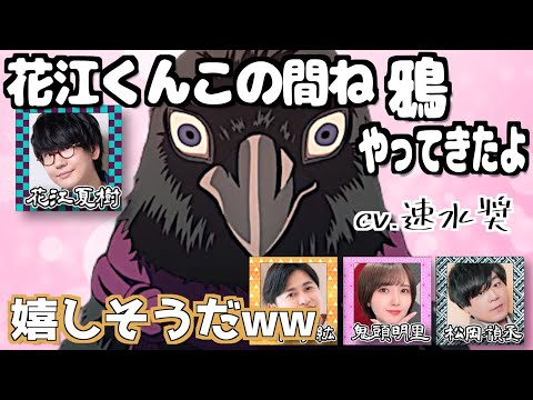 【柱稽古編】良い声過ぎる鎹鴉、速水奨に会った花江【鬼滅の刃】【文字起こし】