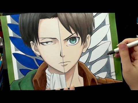 Speed Drawing - Levi | Eren (Shingeki no Kyojin / 進撃の巨人)