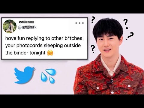 Suho reads EXO thirst tweets