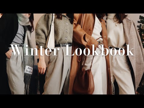 Winter Lookbook | 秋冬服饰分享 | 如何挑选内搭/围巾 | OAK AND FORT | ACNE | STAUD | MANGO | ZARA