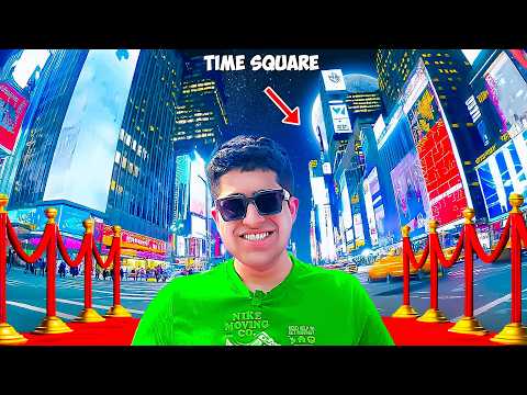 I VISITED MY DREAM PLACE - NEW YORK TIMES SQUARE FINALLY !! 🇺🇸😍