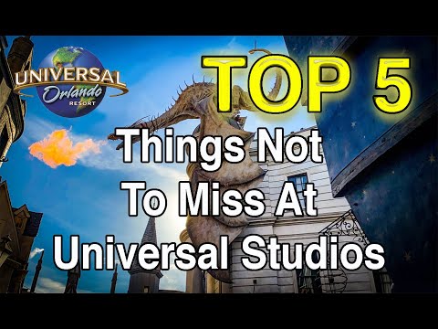 Top 5 Things You Don’t Want To Miss At Universal Studios