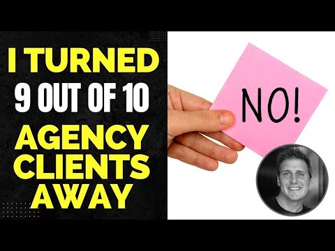 The Secret to Scaling: Why I Reject 90% of Potential Clients