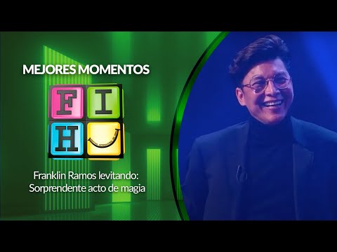 ¡Franklin Ramos levitando 😮 sorprendente acto de magia! | Festival Internacional del Humor