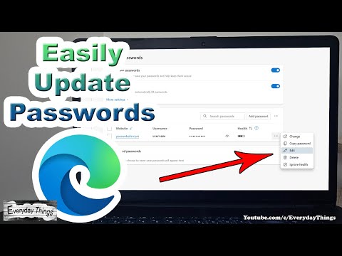 Simple Steps How to Edit Saved Passwords in Microsoft Edge