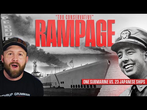 Ramage's Rampage - US Submarine Sinks 5 Ships in 37 Minutes - USS Parche