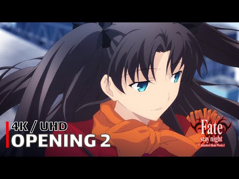 Fate/stay night: Unlimited Blade Works - Opening 2 【Brave Shine】 4K / UHD Creditless | CC