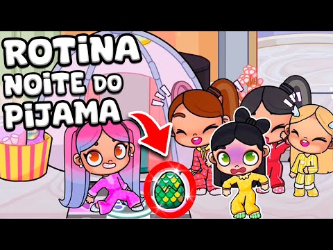 ROTINA DA NOITE DO PIJAMA  | AVATAR WORLD ROTINAS E HISTÓRIAS