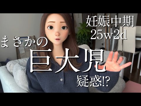 【妊娠中期】25w2d その後の私の体重経過と赤ちゃんの様子🤔