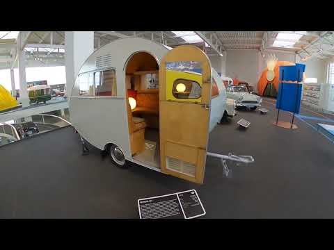 Tiny caravan from 1970 - Erwin Hymer Museum