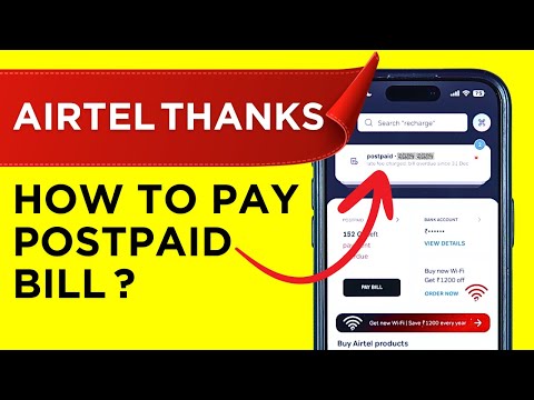 How to Pay Airtel Postpaid Bill Online? Pay Your Postpaid Bill in Airtel Thanks App