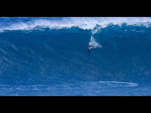 JAWS XXL "MARCIO SWELL" TOW IN SESSION!!! GIANT WAVES!!!