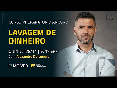 Curso Preparatório Ancord | Lavagem de dinheiro