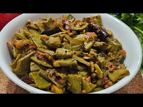 Healthy and Simple HYACINTH BEANS CURRY/VAL PAPDI CURRY (DRY) #beans #healthyfood