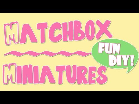 DIY: Matchbox miniatures