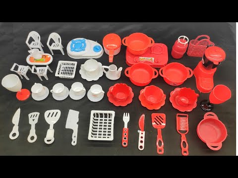 Diy Unboxing Amazing mini kitchen set! miniature!@dolliyon @mini clay #vpafamily5631