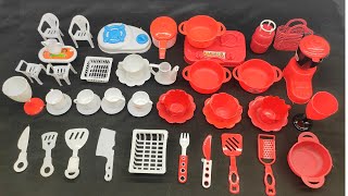 Diy Unboxing Amazing mini kitchen set! miniature!@dolliyon @mini clay #vpafamily5631