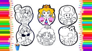 Speed coloring Mario  Super Mario Bros Coloring Page Super Mario Coloring Book