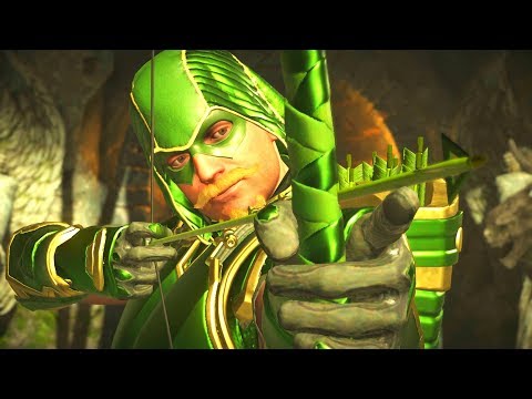 Injustice 2 - NEW Green Arrow Epic Gear Set (Green Arrow Hood)