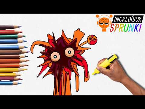 How to Draw Sprunki Oren Phase 3 - INCREDIBOX Sprunki | Step-by-Step Tutorial