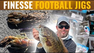 Finesse Football Jigs and Z-Man Finesse TRD's