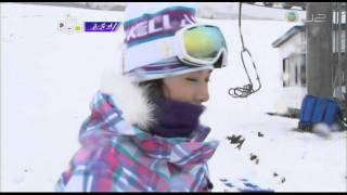 Real Cho Younhee 日本秋田與☆趙允熙同行 Ski