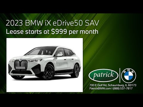 2023 BMW iX xDrive50 SAV | Schaumburg IL | Patrick BMW